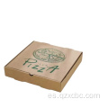 Caja de alimentos Papel corrugado Pizza Brown Box